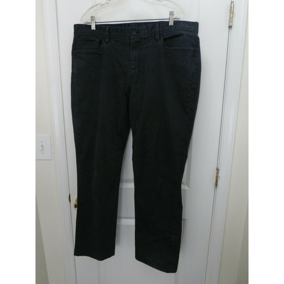 English Laundry Mens Gray Cotton Blend Relaxed Straight Leg Chino Pants 38 x 32 - Picture 1 of 8